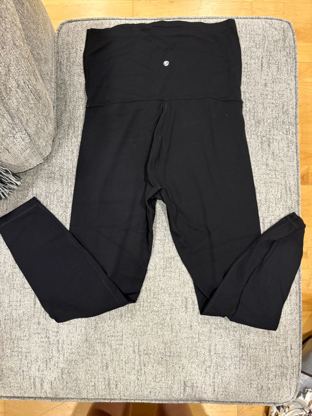 CRZ Yoga Maternity Black High-Waist Leggings